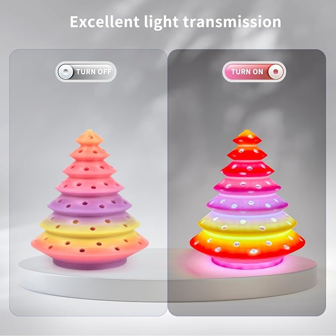 iSANMATE Rapid Translucent PLA Filament 1.75mm, Multicolor Rainbow PLA, Dimensional Accuracy ±0.02mm, 1kg Spool-Autumn Pumpkin