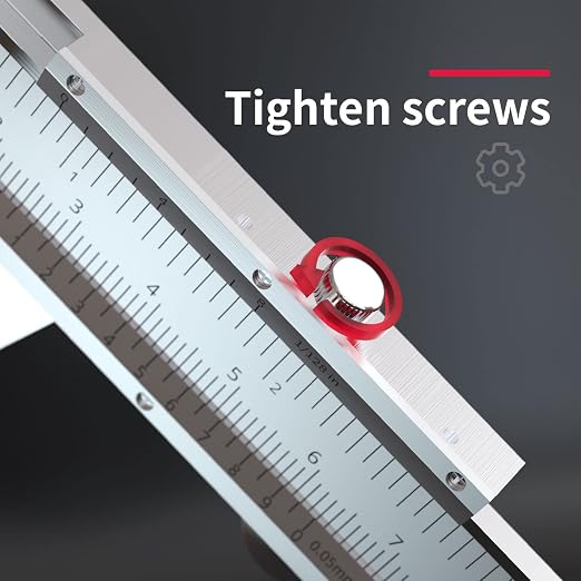 Caliper Vernier Caliper Carbon Steel 0-8Inch/Metric Range 0.05/0.0078" Resolution Dual Reading Scale Metric Calipers Caliper Measuring Tool with 0mm-200mm Range 0-8L DRINYOUNG 303-007