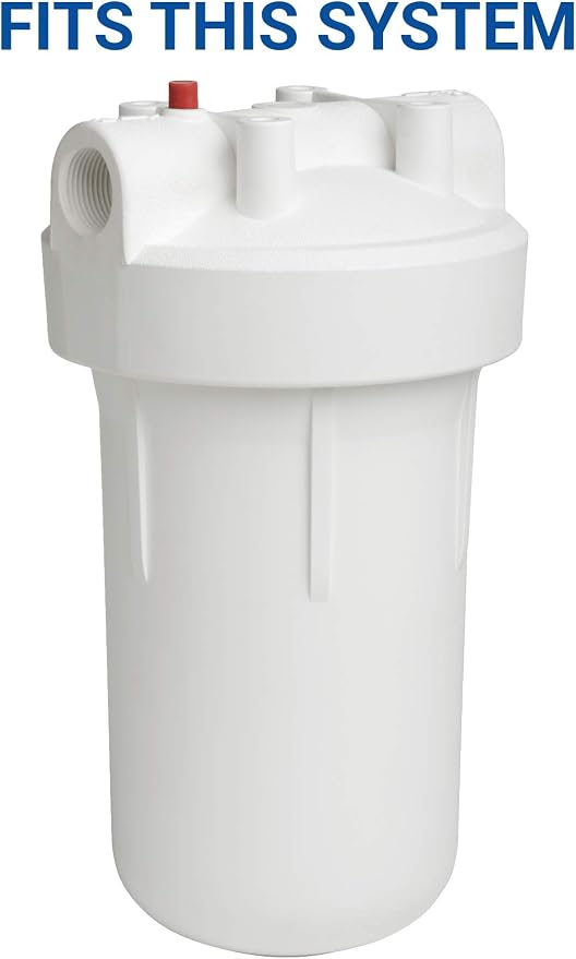EcoPure EPW4F Premium FACT Universal Whole Home Water Filter - Innovative Product - Better Filtration and Longer Life Versus Most Whole Home Water Filters (Pack of 2)