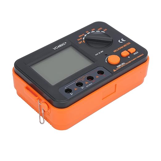 6‑Gear Digital Milliohmmeter, 4‑Wire Measurement DC Low Tester