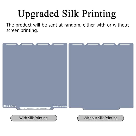 HzdaDeve Cool Plate for Snapmaker U1 Low Temperature Cold Build Plate No Heating No Glue Double Sided Smooth Board Sheet Bed PEI Heated Bed Spring Steel Platform for Snapmaker 3D Printer (Grey)
