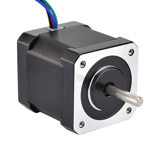 STEPPERONLINE 5PCS Nema 17 Stepper Motor Bipolar 2A 84oz.in 48mm 4-Lead for 3D Printer/CNC