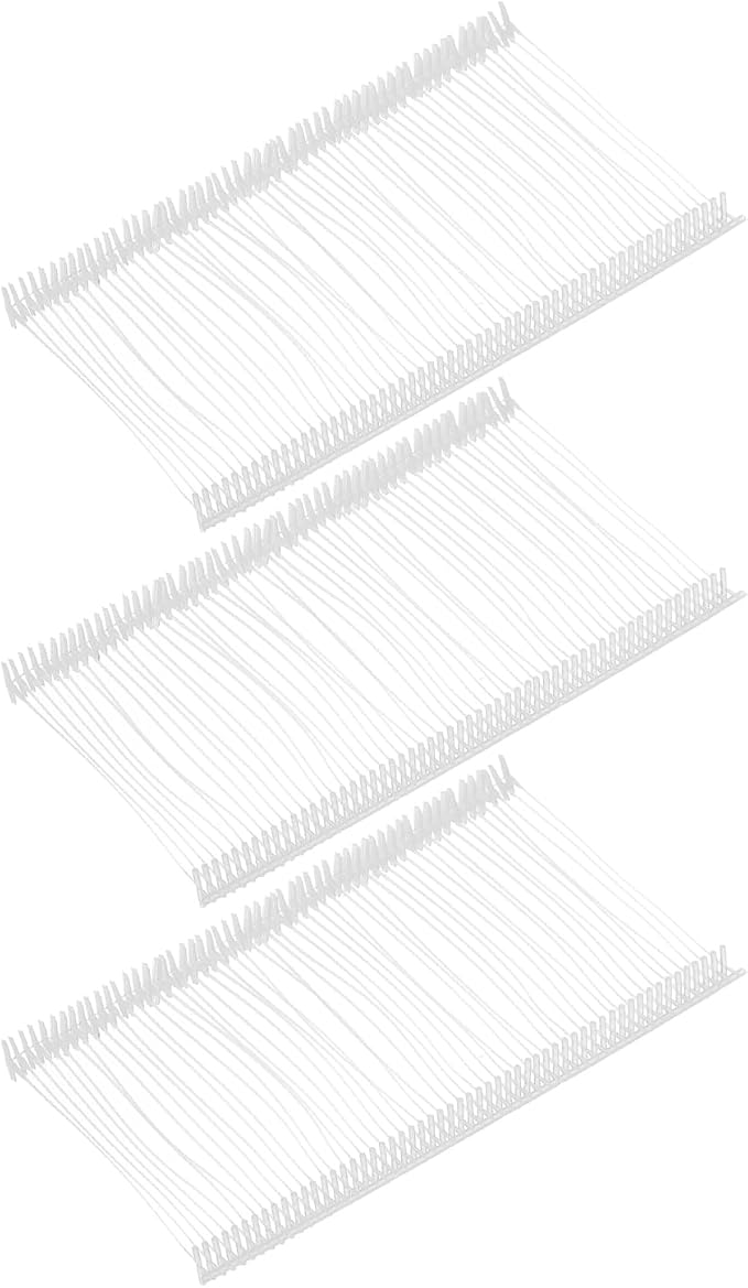 uxcell 5000pcs Standard Tagging Gun Fasteners 50mm Tagging Barbs Pins PP Plastic Tag for Price Tagging Gun, Clothing Tags Gun Attachments for Clothes Bag Fabric, White