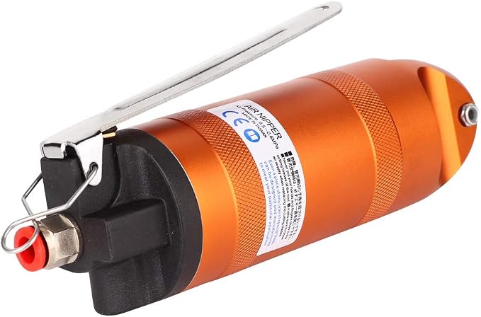 Pneumatic Air Scissors HS30 S7P, Aluminum Alloy Wire Cutting Tool with Hardened Alloy Steel Blades for Precision Metal Shearing in Automotive and Manufacturing Workshops