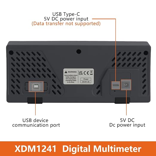 OWON XDM1241 Bench-Type Digital Multimeter with Rechargeable Batteries True RMS High Accuracy Universal Desktop Multimeters