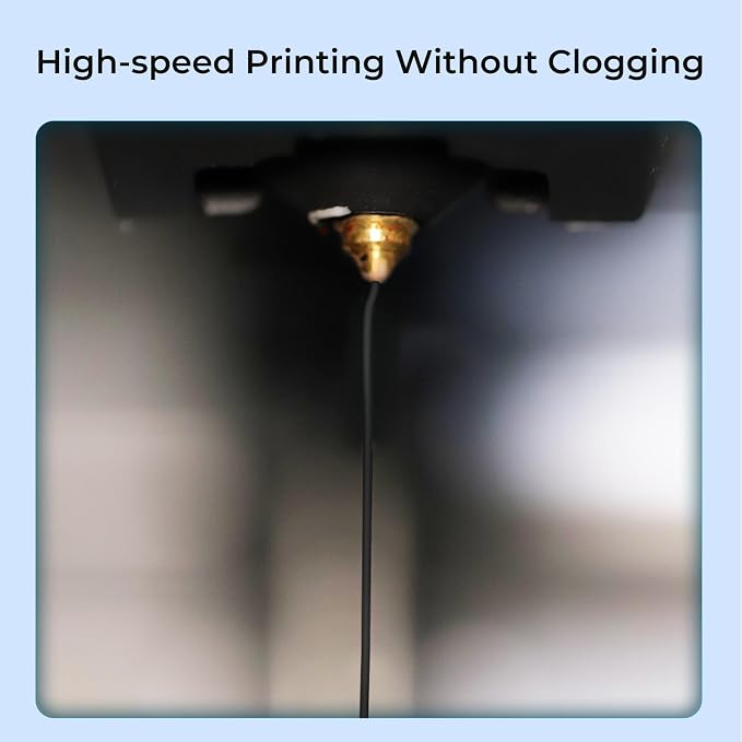 Creality Carbon Fiber PLA Filament 1.75mm 1KG, Hyper PLA-CF for High-Speed Printing 50–300mm/s, Dimensional Accuracy +/- 0.03mm Accuracy,Fits for Most FDM 3D Printers(Ochre)