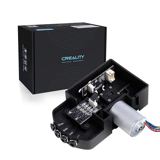 Creality CFS Five Way Kit, CFS Bottom Bracket, Original CFS Replacement Accessories with Brushless Motor for Multi Color 3D Printer Automatically Filament System (0.35A, 24V, L11)