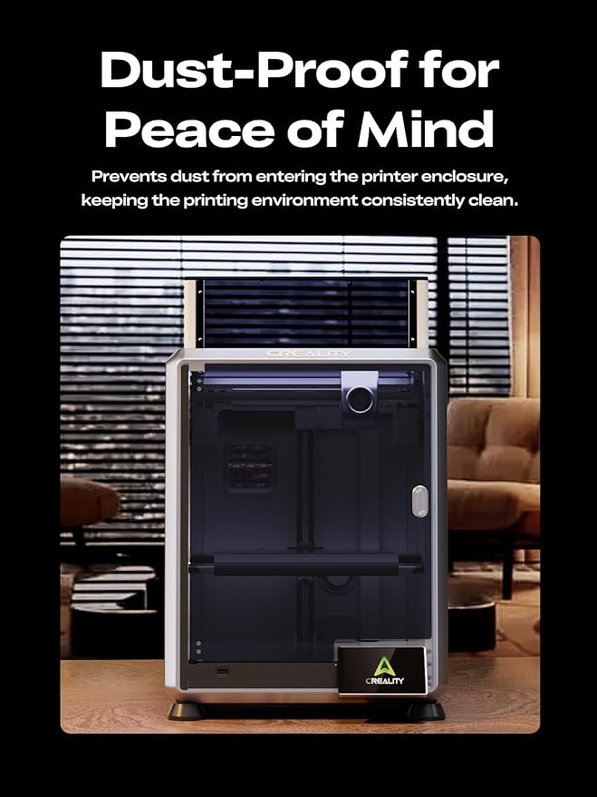 Creality K1 SE /K2 SE 3D Printer Enclosure, Constant Temperature, Noise Reduce, Isolates Dust, 3D Printer Accessories