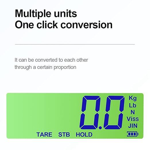 Digital Crane Scale, 1500kg 3000lb Duty Industrial Hanging Scale, with Remote Control LED Display, Remote Control Range 20m, for Measuring Weight(Orange)