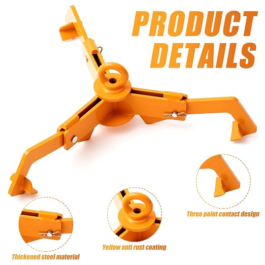1pcs Open & Closed Head Drum Lifter 1600 lb Capacity, Lifter for 30-55 Gallon Barrel Steel Plastic Drums