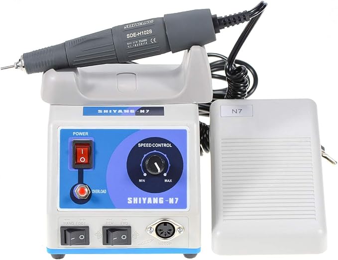 35K RPM Grinder SY7+H102S Lab Equipment For Lab,Jewelry,Ceramics,Silicone,Glasswork,Woodcarving, Artware