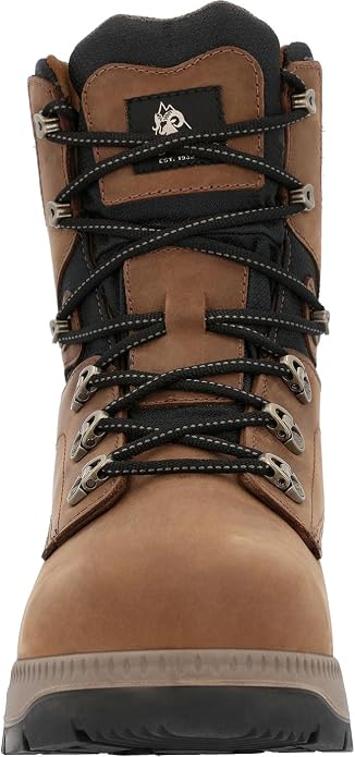 ROCKY Worksmart 8” Comp Toe Internal MET Guard Work Boot
