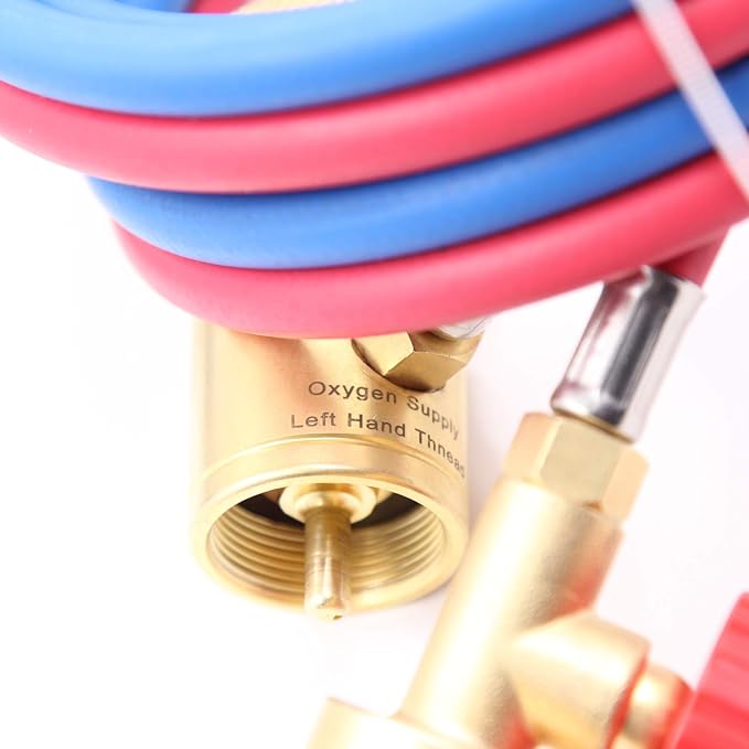 Brass Oxygen MAPP/Propane Welding Torch| Duel Fuel by Oxygen and MAPP PRO/Propane For Welding Brazing Soldering,