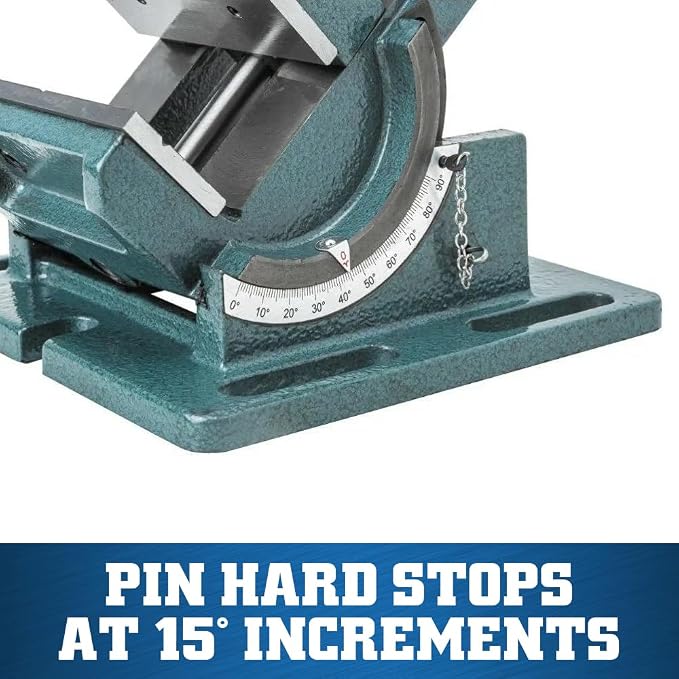 Wilton Cradle-Style Angle Drill Press Vise, 3" Jaw Width & Opening, 1-1/8" Jaw Depth (Model CR3)