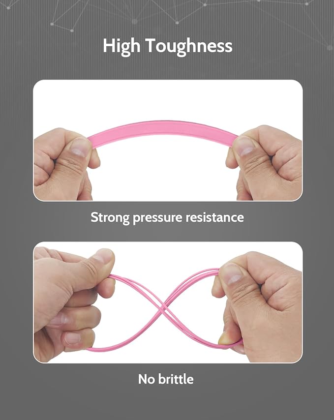 DURAMIC 3D PLA+ Printer Filament 1.75mm PLA Plus Neatly 2Kg Spool(2.2lbs) | PLA Pro Tougher and Stronger, Dimensional Accuracy Probability +/- 0.02mm Pink