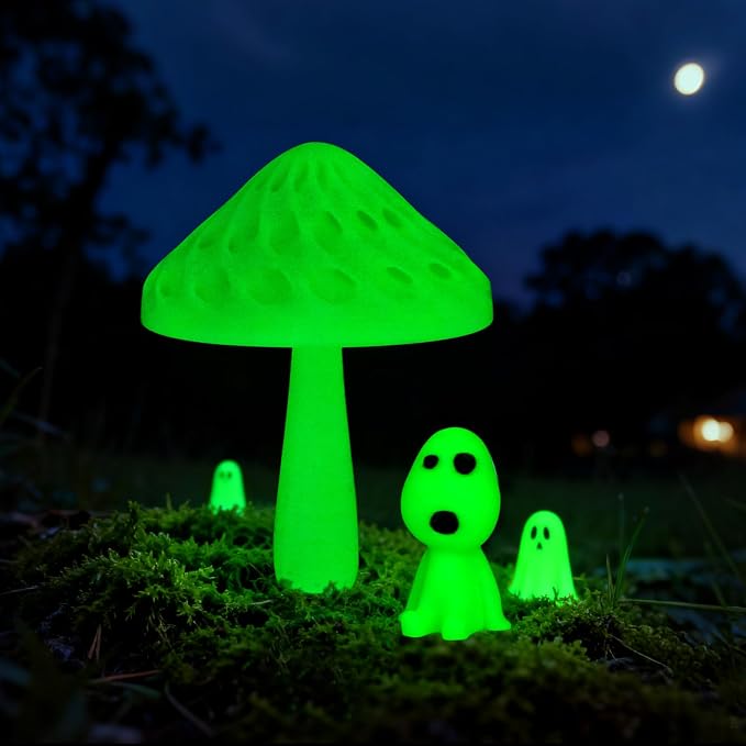 IEMAI Green Glow in The Dark PETG Filament 1.75mm 1KG, Luminous 3D Printer Filament Long-Lasting Glow & High-Brightness, Neat Wound and Easy Print, Accuracy +/-0.02mm