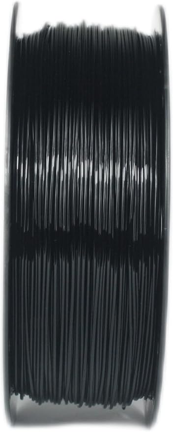 RANKI Polycarbonate Filament 1.75mm 1KG, Outdoor Use Tough PC 3D Printer Filament, High Temperature Resistance, 1 KG Spool, (Black)