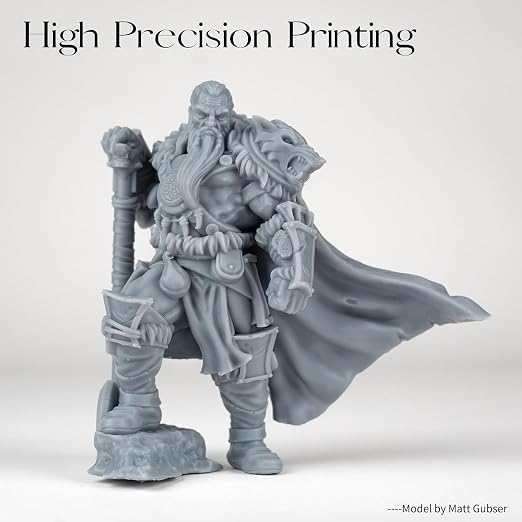 Siraya Tech Fast ABS-Like Tough Grey 3D Printer Resin, Enhanced Durability for 3D Printing, High Impact Resistance, Smooth Finish, Ideal for 4K/8K/12K LCD DLP SLA 3D Printer - 2kg