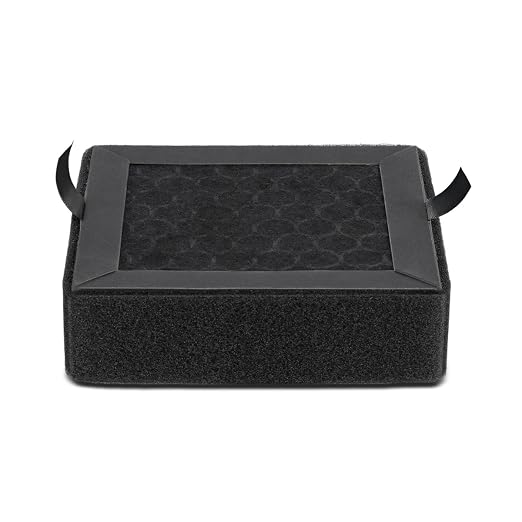 3D Printer Filtration V1 Filters, HEPA H13 & Activated Carbon Air Purifier for 3D Printer Enclosure, ABS/ASA VOC Odor Remover and Ultrafine Particle Trap, 3-Stage Filtration for V1 System