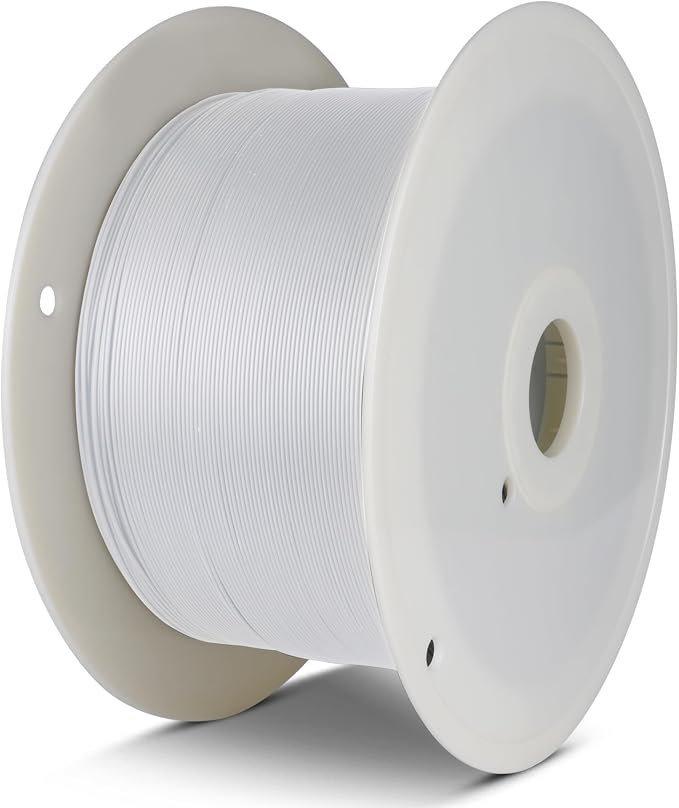 SUNLU ABS Filament 1.75mm,White,5kg | 3D Printer Filament,Highly Resistant Durable,Heat Resistance,Excellent Toughness,For 99% FDM 3D Printers.