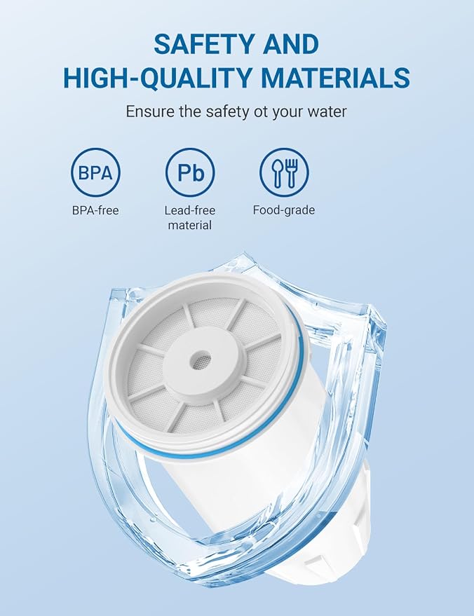 Upgrade ZR-001, ZR-017, ZR-004 Replacement Water Filters,Water Pitchers and Dispenser Filters with Multi-Stage Filter System Reduce Lead, Chromium, PFOA/PFOS and TDS, 12pack,by Cobectal