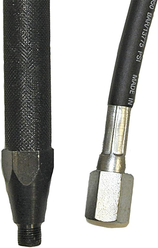 AFF Grease Fitting Unblocker with Built In Hand Guard and 2 Spare Piston Seals (Included), 8100