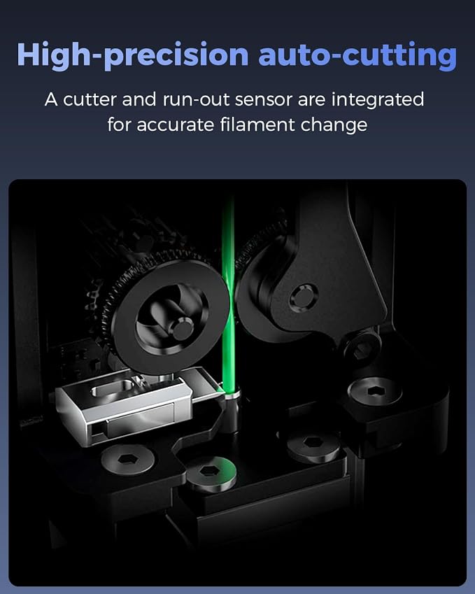 Creality Official K2 Plus Extruder Kit, Build-in Filament Runout Sensor, 80N Strong Extrusion Force & Dual Gear Design Provide Smooth and Precise Feeding, Compatible with Creality K2 Plus, K2, K2 Pro