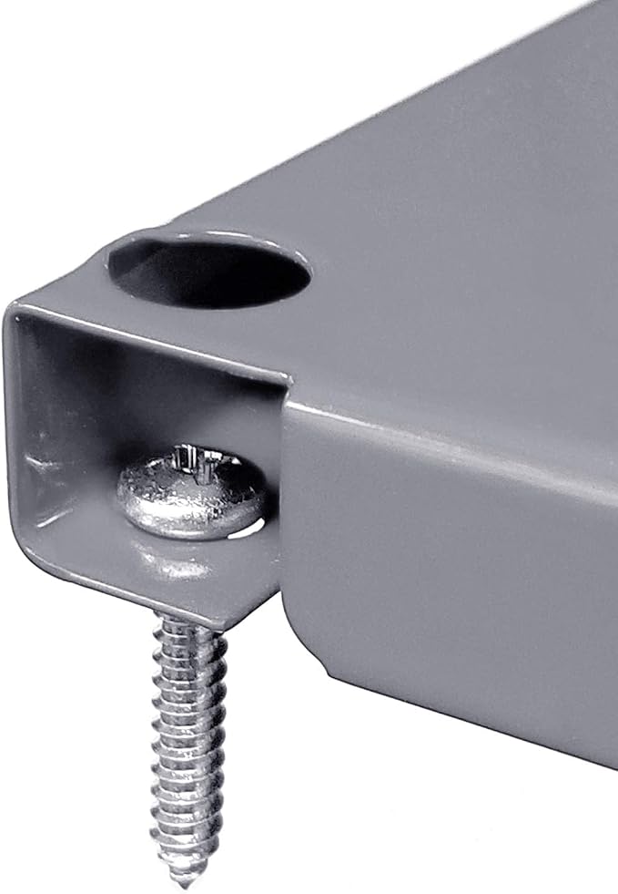 Wall Control 30-P-3232G Gray Metal Pegboard Pack