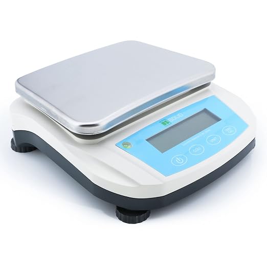U.S. Solid Digital Precision Balance 5000g x 0.01g, Lab Scale, RS232 Interface, 19 Measurement Units
