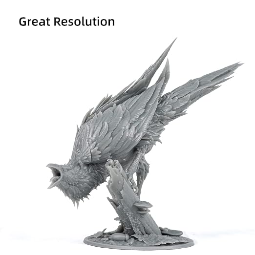 Siraya Tech Fast ABS-Like 2kg 3D Printer Resin 405nm UV-Curing Non-Brittle High Precision 3D Printing Liquid Standard Photopolymer Resin for LCD DLP 3D Printing(Grey, 2kg)