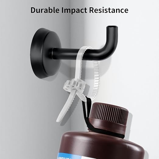 ANYCUBIC Ultra Tough Resin, 3D Printer Resin with Strong Impact Resistance and High Flexibility, Suitable for Direct Use or as an Additive, Wide Compatible for LCD Resin 3D Printers (Clear, 1kg)