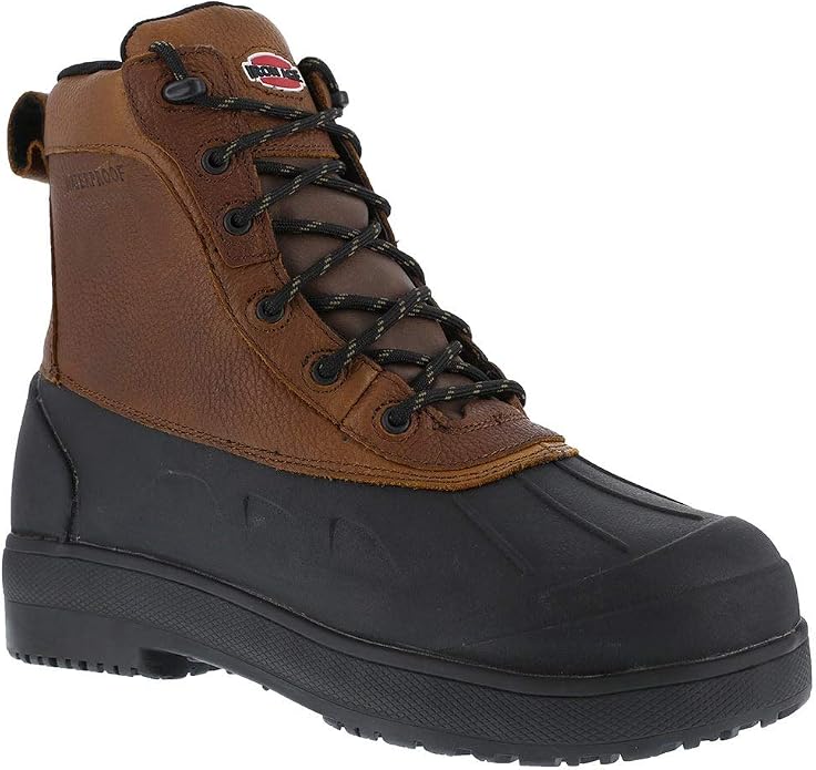 Iron Age Mens Compound Waterproof Composite Toe Work Safety Shoes Casual - Black, Brown