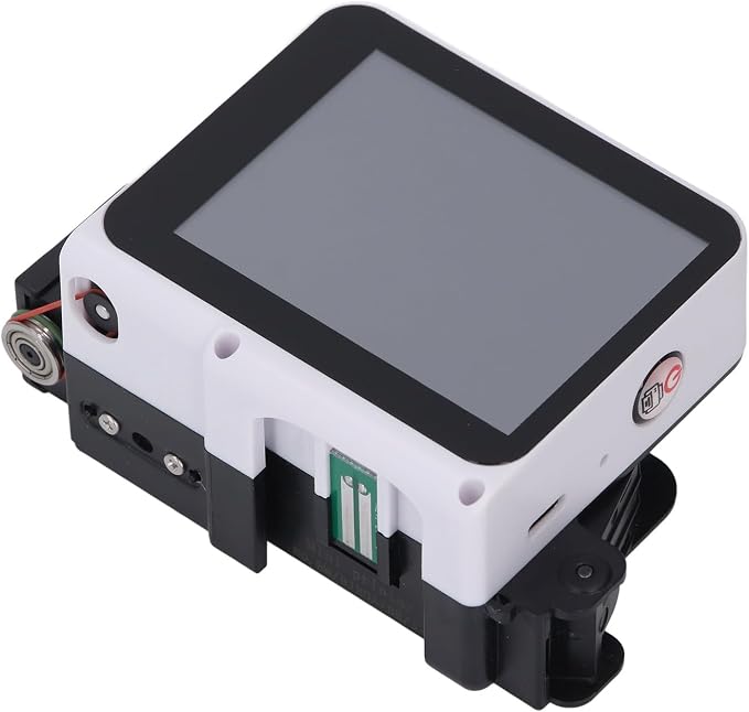 Hyuduo Mini Portable Gun Handheld Inkjet Printer 28 Languages HD Touch Screen Compact Design Type C Interface for Carton Box Wood Cloth Plastic with 4 core Cup