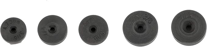 ARES 18020 - Double Flaring Tool Adapter Set - Use on Copper, Aluminum, Soft Steel Brake Line and Brass Tubing - Compatible 18019 Double Flaring Tool