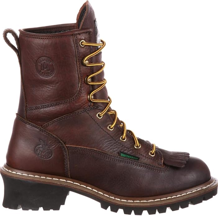 Georgia Boot Men's Waterproof Lace-To-Toe Work Boots