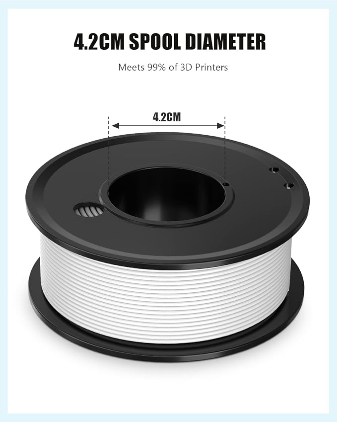 3D Printer Filament PLA 1.75mm 3-D Printing Materials 5 Colors Bundle Print Filimate 1.75 mm White Silver Pink Green Yellow Filiment1.75 Accuracy ±0.02mm Fillament Spool Vacuum Pack 250G X 5