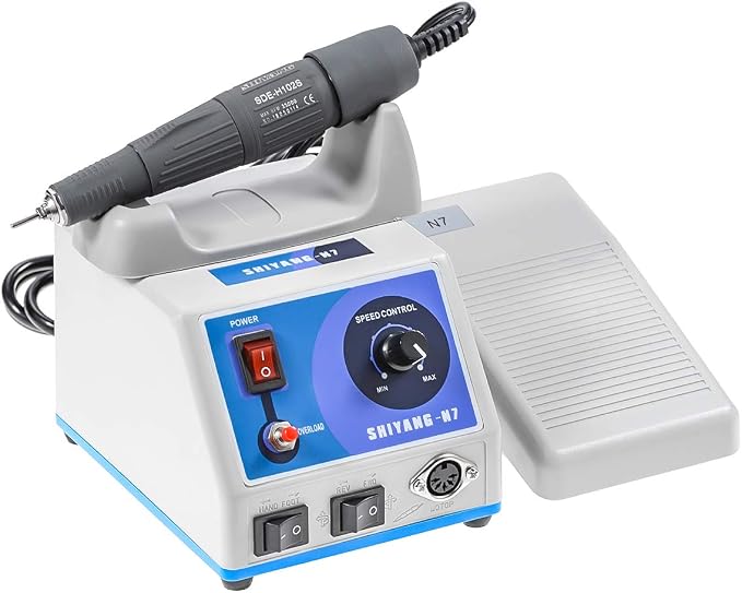 35K RPM Grinder SY7+H102S Lab Equipment For Lab,Jewelry,Ceramics,Silicone,Glasswork,Woodcarving, Artware