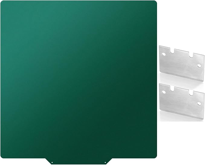 310x310mm Cold Build Plate for QIDI Plus 4, Double-Sided PEI Flexible Spring Steel Sheet, Low-Temp No Glue Print Bed for Voron 300, CR-10, CR-10S Pro, CR-10 V2/V3 3D Printer