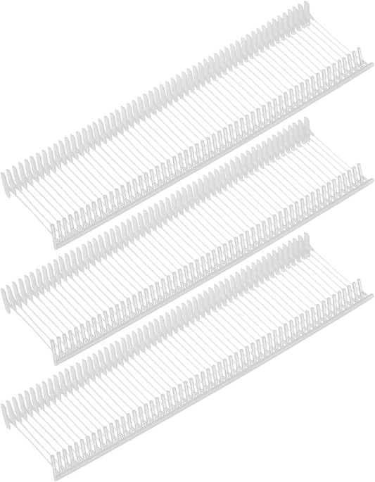 uxcell 5000pcs Standard Tagging Gun Fasteners 20mm Tagging Barbs Pins PP Plastic Tag for Price Tagging Gun, Clothing Tags Gun Attachments for Clothes Bag Fabric, White