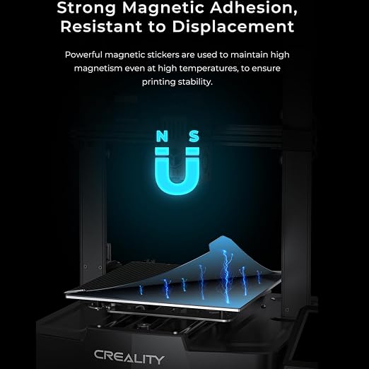 Creality Double-Sided PEI + PET Build Plate for K1, Ender 3 V3, 3D Printer Flexible Spring Steel Build Plate Glossy PET + Matte PEI Platform Bed for K1, Ender 3 V3 KE, Ender 5 S1, Ender 3 Series