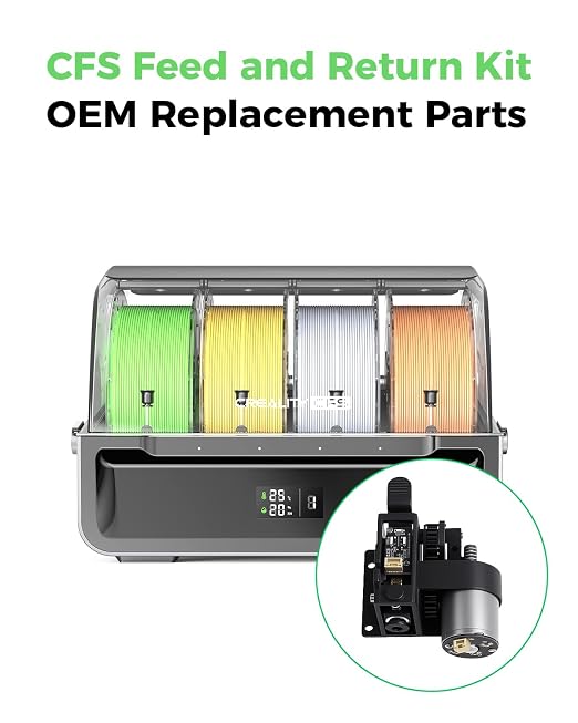 Creality Official CFS Feed and Return Kit, OEM Replacement Accessories for CFS Filament System, K2 Plus Combo, Hi Combo