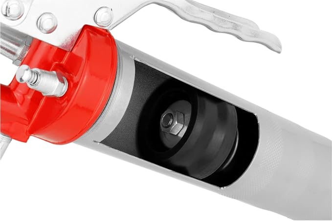 ZEELINE BY MILTON Grease Gun, 10,000 PSI Heavy-Duty Lever Action Pistol Grease Gun (ZEHD4)