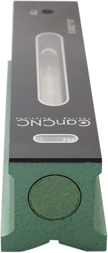 Accusize Industrial Tools 8 inch Professional Master Precision Level in Fitted Box, Accuracy 0.0002''/10'', S908-C608 | 0.0002"/10" Accuracy, V-Grooved Base, Cross Test Vial, Cast Iron, B: 1.830", C: 1.574", D: 1.890", S908-C608