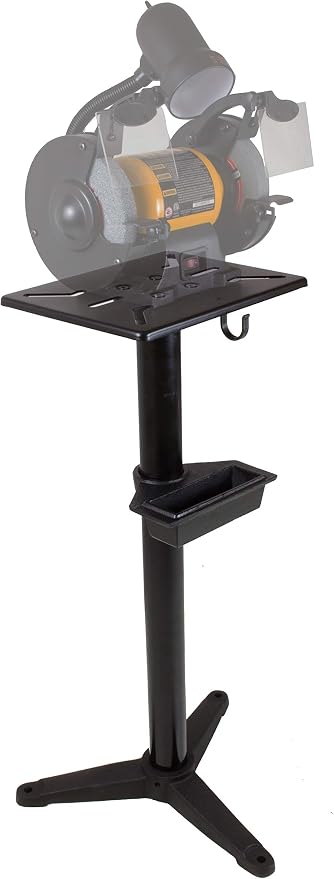 WEN Bench Grinder Stand, 32-Inch with Water Pot (4288T), Black