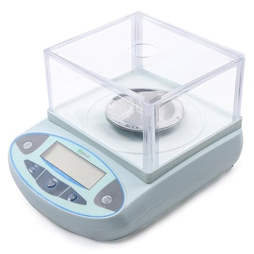 U.S. Solid 300x0.001g 1mg Digital Analytical Balance Precision Scale for Laboratories