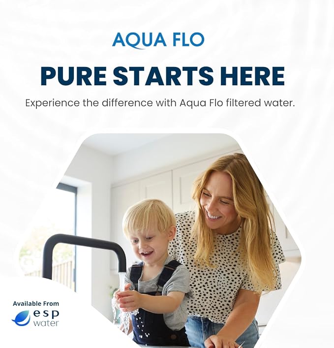 Aqua Flo 41407002 Carbon Block RO Filter, 5 Micron – Replacement for Platinum QCRO 4-Stage System, Quick-Change Cartridge for 2nd & 4th Stage, High-Performance Water Filtration