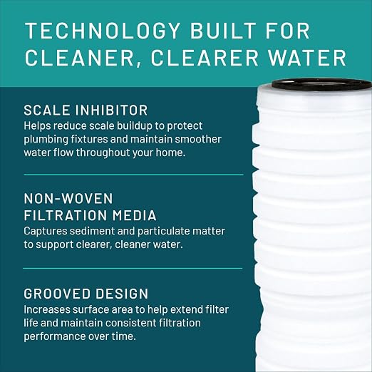 3M Aqua-Pure Whole House Standard Sump Replacement Water Filter Drop-in Cartridge AP420, 5560907