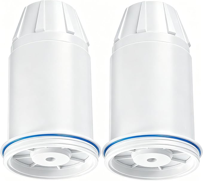 Water Filter Replacement for zero Pitchers and Dispenser, fit for ZR-001 ZR-004 ZP-006 ZR-017 ZP-010 ZD-018, Multi-Stage Filter System Reduce Lead, Chromium, PFOA/PFOS, 2 Pack, by Cobectal