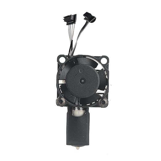P1S/P1P 0.4mm Nozzle Kit,Bamboo Lab P1P, P1S Hotend Complete Kit for P1 Series, Full Assembly Hardened Steel Hot End with Fan, Thermistor, Ceramic Heater for Bambu Lab Accessories (P1 Series-0.4mm)