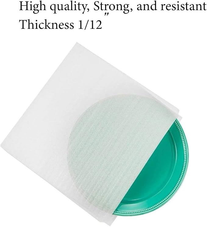 100 Thickened Cushion Moving Supplies Foam Wrap Pouches & Sheets, Bubble Wrap Alternative for Moving & Packing, Protect Mugs, Cups, Glasses, China, and Dishes, Packing supplies, Packing Cushion Foam